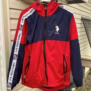 U.S Polo assassin Red - Zipper works - Cosy inside